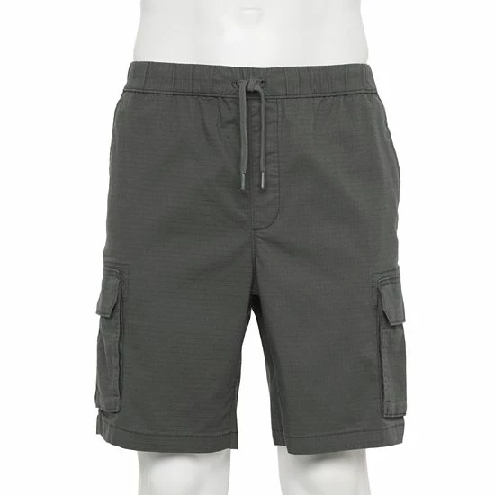 Men's Sonoma Goods For Life® Pull-On 9-inch Cargo Shorts Dark Gray 4 Men's Sonoma Goods For Life® Pull-On 9-inch Cargo Shorts Dark Gray - Image 2
