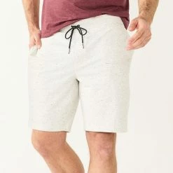 Men's Sonoma Goods For Life® 9" Flex-Wear Knit Jogger Shorts Mauve -Sonoma Goods For Life shop unnamed file 14657