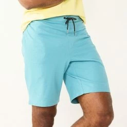 Men's Sonoma Goods For Life® 9" Flex-Wear Knit Jogger Shorts Mauve -Sonoma Goods For Life shop unnamed file 14660