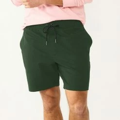 Men's Sonoma Goods For Life® 9" Flex-Wear Knit Jogger Shorts Mauve -Sonoma Goods For Life shop unnamed file 14661