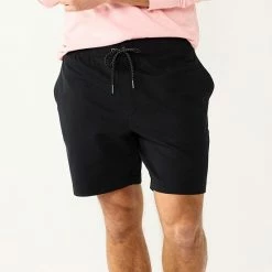 Men's Sonoma Goods For Life® 9" Flex-Wear Knit Jogger Shorts Mauve -Sonoma Goods For Life shop unnamed file 14663