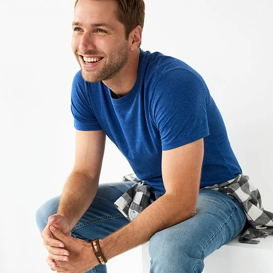 Men's Sonoma Goods For Life® Supersoft Crewneck Tee Red 12 Men's Sonoma Goods For Life® Supersoft Crewneck Tee Red - Image 10