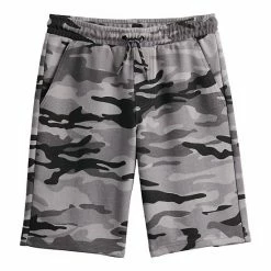 Boys 8-20 Sonoma Goods For Life® Knit Textured Jogger Shorts In Regular & Husky Dark Gray Heather -Sonoma Goods For Life shop unnamed file 14738