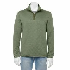 Men's Sonoma Goods For Life® Mockneck Fleece Sweater Gray -Sonoma Goods For Life shop unnamed file 14812