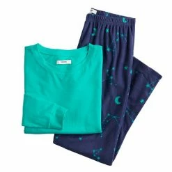 Women's Sonoma Goods For Life® Microfleece Pajama Set Pink Plaid -Sonoma Goods For Life shop unnamed file 1482