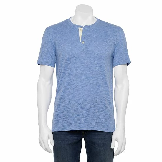Men's Sonoma Goods For Life® Lightweight Henley Rose 7 Men's Sonoma Goods For Life® Lightweight Henley Rose - Image 5