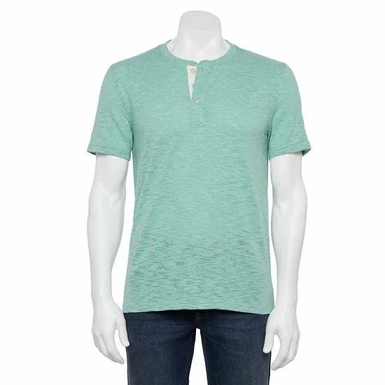 Men's Sonoma Goods For Life® Lightweight Henley Rose 9 Men's Sonoma Goods For Life® Lightweight Henley Rose - Image 7