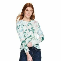 Women's Sonoma Goods For Life® Long Sleeve Crewneck Tee Gray Heart -Sonoma Goods For Life shop unnamed file 14853