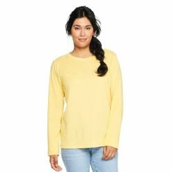 Women's Sonoma Goods For Life® Long Sleeve Crewneck Tee Gray Heart -Sonoma Goods For Life shop unnamed file 14864