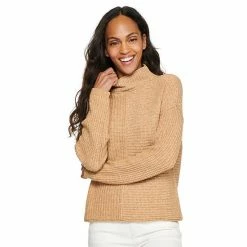 Petite Sonoma Goods For Life® Relaxed Exposed Seaming Sweater Marsala Flower -Sonoma Goods For Life shop unnamed file 14869