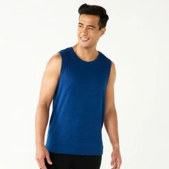 Men's Sonoma Goods For Life® Lush Luxe Sleep Tank Charcoal Sd