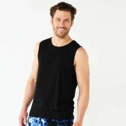 Men's Sonoma Goods For Life® Lush Luxe Sleep Tank Charcoal Sd -Sonoma Goods For Life shop unnamed file 14876