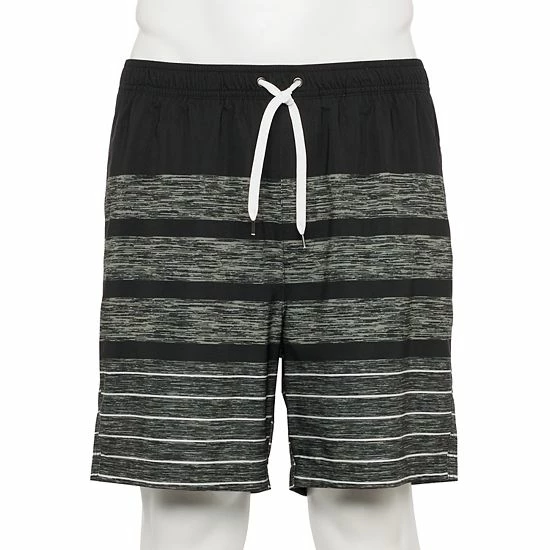 Men's Sonoma Goods For Life® Compression Lined Swim Trunks Coral Stripe 15 Men's Sonoma Goods For Life® Compression Lined Swim Trunks Coral Stripe - Image 13