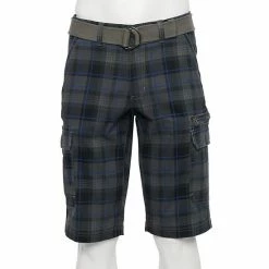 Men's Sonoma Goods For Life® Belted Casual Cargo Shorts White Plaid 16 Men's Sonoma Goods For Life® Belted Casual Cargo Shorts White Plaid -Sonoma Goods For Life shop unnamed file 14954