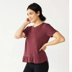 Women's Sonoma Goods For Life® Ruffle Peplum Relaxed Tee -Sonoma Goods For Life shop unnamed file 14975