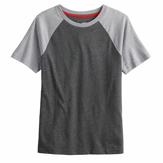 Boys 8-20 Sonoma Goods For Life® Everyday Raglan Tee In Regular & Husky Geniva Blue 5 Boys 8-20 Sonoma Goods For Life® Everyday Raglan Tee In Regular & Husky Geniva Blue - Image 3