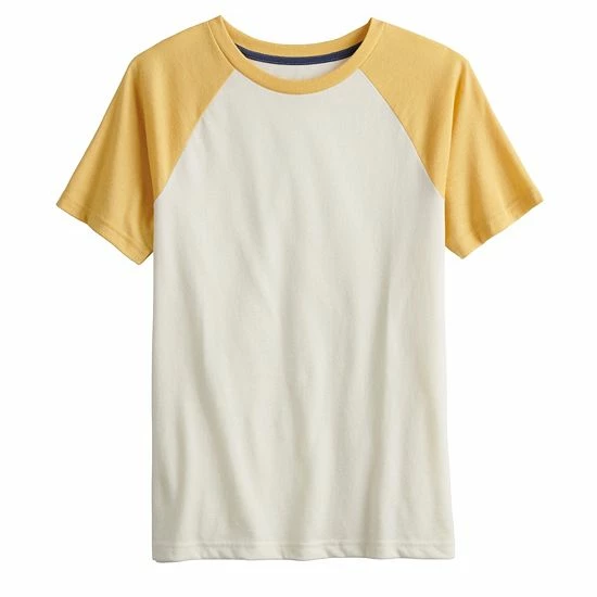 Boys 8-20 Sonoma Goods For Life® Everyday Raglan Tee In Regular & Husky Geniva Blue 7 Boys 8-20 Sonoma Goods For Life® Everyday Raglan Tee In Regular & Husky Geniva Blue - Image 5