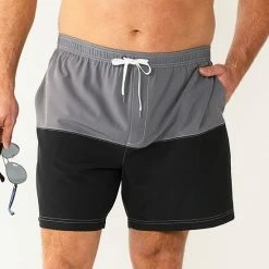Men's Big & Tall Sonoma Goods For Life® Colorblock Swim Trunks Purple Aqua Block 17 Men's Big & Tall Sonoma Goods For Life® Colorblock Swim Trunks Purple Aqua Block -Sonoma Goods For Life shop unnamed file 15007