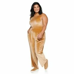 Plus Size Sonoma Goods For Life® X Denise Bidot Velvet Wide-Leg Pants Blue -Sonoma Goods For Life shop unnamed file 15033