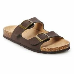 Sonoma Goods For Life® Evaporated Kids' Slide Sandals Dark Brown -Sonoma Goods For Life shop unnamed file 15078