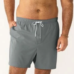 Men's Big & Tall Sonoma Goods For Life® Solid Swim Trunks Pink -Sonoma Goods For Life shop unnamed file 15129