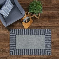 Sonoma Goods For Life® Encore Striped Border Washable Rug Brown Khaki -Sonoma Goods For Life shop unnamed file 1513