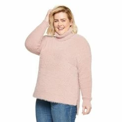 Plus Size Sonoma Goods For Life® X Denise Bidot Cowlneck Sweater Blue -Sonoma Goods For Life shop unnamed file 15134