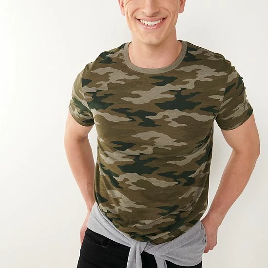 Men's Sonoma Goods For Life® Supersoft Crewneck Tee Purple 7 Men's Sonoma Goods For Life® Supersoft Crewneck Tee Purple - Image 5