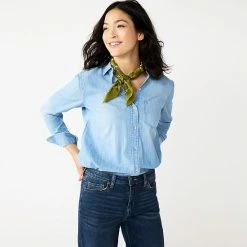 Sonoma Goods For Life® Floral Paisley Bandana Square Scarf Lavender -Sonoma Goods For Life shop unnamed file 15155