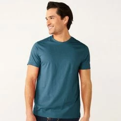 Men's Sonoma Goods For Life® Supersoft Crewneck Pajama Tee Clear Sail -Sonoma Goods For Life shop unnamed file 15167