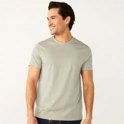 Men's Sonoma Goods For Life® Supersoft Crewneck Pajama Tee Clear Sail -Sonoma Goods For Life shop unnamed file 15172