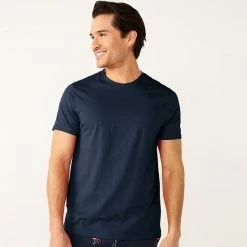 Men's Sonoma Goods For Life® Supersoft Crewneck Pajama Tee Clear Sail -Sonoma Goods For Life shop unnamed file 15175