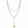 Sonoma Goods For Life® Two Row Multi Chain And Charm Y-Necklace