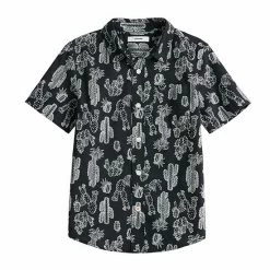 Boys 8-20 Sonoma Goods For Life® Printed Button-Up Shirt In Regular & Husky