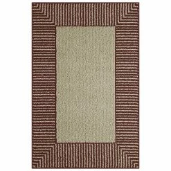 Sonoma Goods For Life® Encore Striped Border Washable Rug Brown Khaki -Sonoma Goods For Life shop unnamed file 1527
