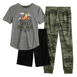 Boys 5-20 Sonoma Goods For Life® Top, Shorts & Pants Pajama Set Stay Wild 10 Boys 5-20 Sonoma Goods For Life® Top, Shorts & Pants Pajama Set Stay Wild -Sonoma Goods For Life shop unnamed file 15304