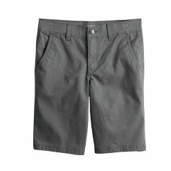 Boys 8-20 Sonoma Goods For Life® Flat Front Shorts Stone Harbor