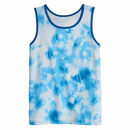 Boys 8-20 Sonoma Goods For Life® Super Soft Tie Dye Tank Top Blue Tie Dye 5 Boys 8-20 Sonoma Goods For Life® Super Soft Tie Dye Tank Top Blue Tie Dye - Image 3