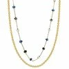 Sonoma Goods For Life® Gold Tone 2 Row Cool Tone Semi Stations And Dot Chain Necklace -Sonoma Goods For Life shop unnamed file 15469