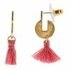 Sonoma Goods For Life® Pink Tassle Hoop Earrings -Sonoma Goods For Life shop unnamed file 15470