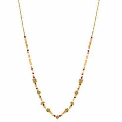 Sonoma Goods For Life® Multi Color Beads & Geo Castings Necklace