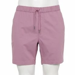 Men's Sonoma Goods For Life® Pull-On 7-inch Shorts Lavender