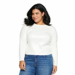 Plus Size Sonoma Goods For Life® X Denise Bidot Sequin Top