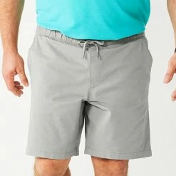 Big & Tall Sonoma Goods For Life® Casual Pull-On Shorts Alloy -Sonoma Goods For Life shop unnamed file 15564