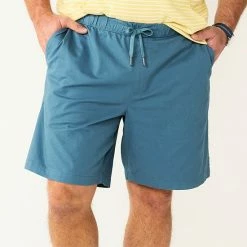 Big & Tall Sonoma Goods For Life® Casual Pull-On Shorts Alloy -Sonoma Goods For Life shop unnamed file 15568