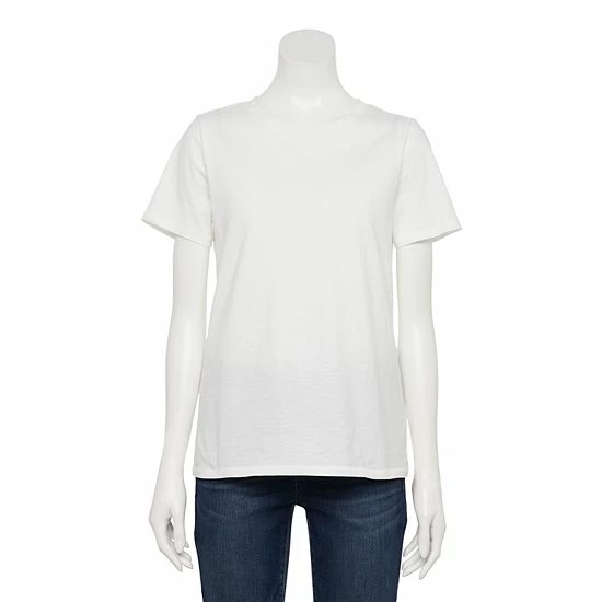 Women's Sonoma Goods For Life® Crewneck Tee Navy 3 Women's Sonoma Goods For Life® Crewneck Tee Navy