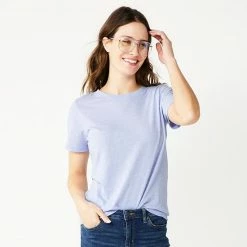 Women's Sonoma Goods For Life® Crewneck Tee Navy 30 Women's Sonoma Goods For Life® Crewneck Tee Navy -Sonoma Goods For Life shop unnamed file 1590