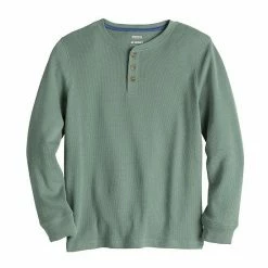 Boys 8-20 Sonoma Goods For Life® Supersoft Thermal Henley Charcoal -Sonoma Goods For Life shop unnamed file 1610