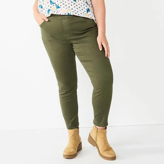 Plus Size Sonoma Goods For Life® Comfortable Favorite Mid-Rise Jeggings Mariano 10 Plus Size Sonoma Goods For Life® Comfortable Favorite Mid-Rise Jeggings Mariano - Image 8