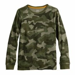 Boys 8-20 Sonoma Goods For Life® Supersoft Solid Thermal Tee Olive Camo -Sonoma Goods For Life shop unnamed file 1639
